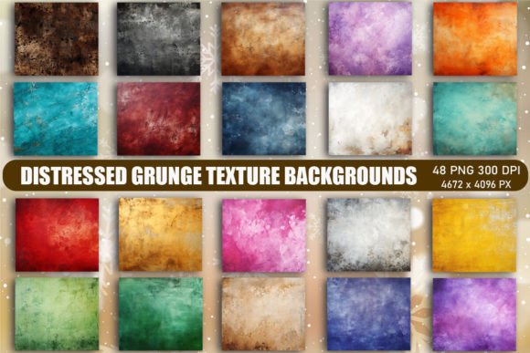 Distressed Grunge Texture Backgrounds: Adding Authentic Edge to Your Designs