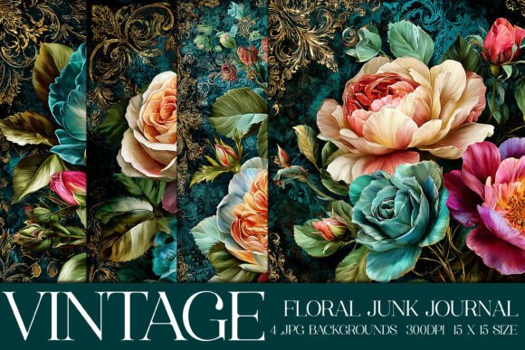 Elegant Floral Backgrounds for Your Creative Projects