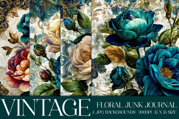 Elevate Your Creations: The Versatility of Luxury Floral Backgrounds, S3