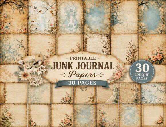 Warmth and Whimsy: Styling with Vintage Floral Script Backgrounds